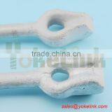 Pole Line Hardware Electric Power Fitting Assembly Guy Bolt Hot Dip Galvanized Screw Bolt Forged Thimble Eye Bolt thumbnail-3