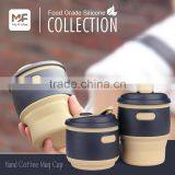 China Factory New Design Silicone Portable Coffee Cup thumbnail-1