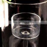New Design Glass Material Clear Crystal Candle Holder Goblet thumbnail-3
