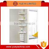 Bathroom Multifunctional 4 Layered Triangle Design Corner Storage Rack Shelf thumbnail-1