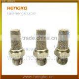 Sintered Stainless Steel ASP-8 Bronze Brass Pneumatic Exhaust Muffler thumbnail-1