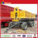 2017 Popularity Mini Tractor Trailer Box Drawbar Full Trailer With High Quality Lower Price thumbnail-2