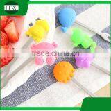 Silicone Stainless Steel Ceramic Tableware Cartoon Sea Animal Fruit Fork Set thumbnail-4