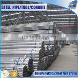 17.9*0.7mm Astm A53 GI 60-80g/m2 Round Pre Galvanzied Steel Pipe thumbnail-2