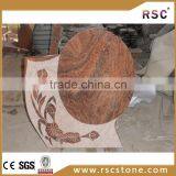 Cheap Flower Polyresin Tombstone thumbnail-1