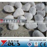 White Round Marble Pebbles Stone For Paving thumbnail-2