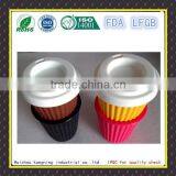 Soft Safety Durable Silicone Coffee Lid, Silicone Coffee Mug Lid, Silicone Coffee Cup Lids thumbnail-1