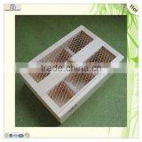 Small Handles Screen Window Design Stand Wooden Box thumbnail-2