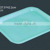 Rectangular Fast Food Tray Plastic Plate Food Grade thumbnail-2