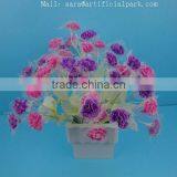 Artificial Carnations Flowers Plastic thumbnail-2