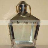 Decorative Metal Candle Lantern,Silver Metal Lantern,Designer Metal Lanterns thumbnail-1