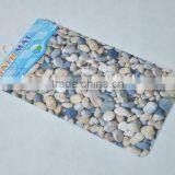 Rectangular PVC Anti-slip Bath Mat Covered With Color Printing Cloth/bathroom Mat thumbnail-4
