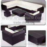 Sectional Rattan Garden Sofa Set thumbnail-3