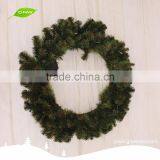 GNW CHWR-1605049 High Quality Wholesale Pine Needle Christmas Wreaths Undecorated thumbnail-1