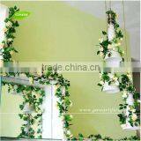 GNW FLV015 Artificial Decorative Vines Rose Flowers Rabric Leaf Home Wedding Decoration thumbnail-2