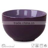 Two Tone Glazed Ceramic Rice Bowl Manufacturer thumbnail-2