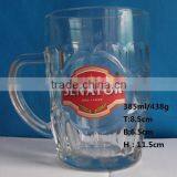 10oz 300ml Glass Beer Cup Pineapple Glass Mug thumbnail-1