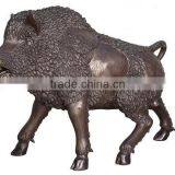 High Quality Violent Wild Bronze Pig Sculptures thumbnail-1