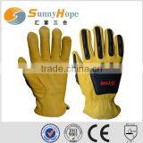 SUNNY HOPE Leather Motorcycle Leather Sport Gloves thumbnail-2