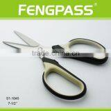 S1-1045 7.5" 2Cr13 Stainless Steel Blade With PP+TPR Plastic Handle Plastic Scissor thumbnail-2