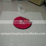 Fashion Disposable White Gift Rain Poncho for Promotion thumbnail-1