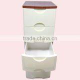 5 Layers Wooden Top Plastic Drawer thumbnail-4
