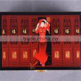 Red Chinese Lacquer Jewelry Boxes/chinese Style/eastern Design/Home Decoration thumbnail-2