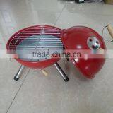 Small Portable 12" Inch Kettle BBQ Grill thumbnail-4