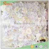 10SQM Fake Flower White Flower Artificial Flower Wall for Wedding Decoration thumbnail-3