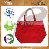 Reversible Bag Made From Natural Juco & Dyed Canvas - Nature Friendly Bag for Global Market thumbnail-3