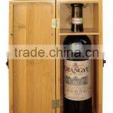 Bamboo Wine Box/gift Wine Box/luxury Wine Box With Lock thumbnail-1