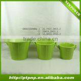 Ceramic Flower Pot With Handle thumbnail-2