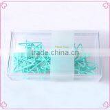 Creative Ligh Blue Color Star Shape Paper Clip in Transparent Box 12pcs/box thumbnail-3