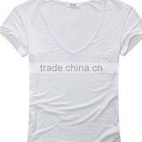 Bluk Plain White T-shirt Women thumbnail-1