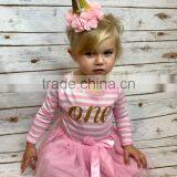 2017 Newborn Baby Clothes Girl Party Children Frocks Designs Tutu Dress Hsd2043 thumbnail-1
