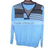 High Quality Long Sleeve 100% Merio Wool Latest Sweater Designs For Men(BKNM022) thumbnail-1