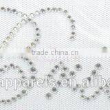 Custom Wedding Words Hot Fix Rhinestone for Clothing thumbnail-3