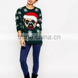 2016 Women Christmas Novelty Knitted Top New Christmas thumbnail-4