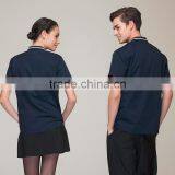 Wholesale Restaurant Hotel Uniform Women Female Waitress Pullover Blouse thumbnail-4