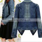 Zm50356b Autumn New Style Women Coats Europe Slim Short Jeans Coat thumbnail-2