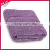 Easy care and soft square 100% ring spun combed cotton towel for bathroom
