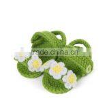 Beautiful Summer Crochet Baby Toddler Shoes thumbnail-1