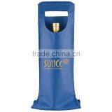 Single Bottle Wine Tote Bag - Features Simplistic Sleeve-like Design With a Large Front Die-cut Window. thumbnail-5