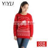 American Fashion Women Funny Cycling the Reindeer Sweater for Christmas thumbnail-1
