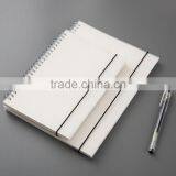 A5/B5 Matte Transparent PP Cover Notebook Customizable Wire-o Notebook With Band Offce Simple Notebook thumbnail-2