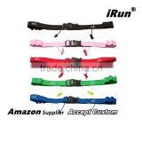 Easy Lock Clasp Children Tri-Belt Size Ready Race Number Belt for Marathon/Halfmarathon/Triathlon - Amazon/eBay Supplier - Black thumbnail-2