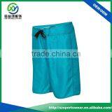 High Quality 95%Polyester 5%Spandex Woven Men's Sport Shorts With Black Rope thumbnail-3
