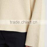 Fashion 2017 Ladies Plain Blank Crew Neck Long Sleeve Pullover Designs Cardigan Cashmere Sweater Woman thumbnail-4