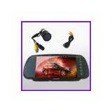 7 Inch Car Rearview System+mirror Monitor+cmos Camera thumbnail-1