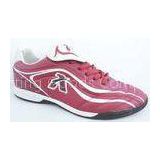 Red / White Cleats Indoor Outdoor Running Football Turf Shoes for Men / Women / Children